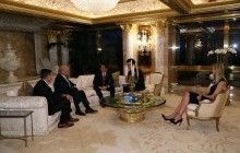 Трамп провів першу особисту зустріч з чинним іноземним лідером (фото)