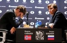 Карлсен і Карякін зіграли внічию у шостій партії матчу за звання чемпіона світу