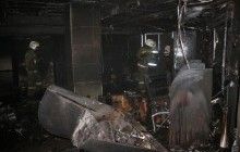 В центрі Одеси невідомий з "коктейлем Молотова" влаштував пожежу в торговому центрі