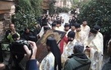 На Афоні понад тисяча паломників 22 години молилися на унікальному богослужінні на честь Архангела Михаїла