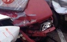 В Киеве в результате тройного ДТП образовалась "мертвая пробка" (фото)