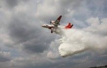 Two firefighting planes return to Ukraine after mission in Israel