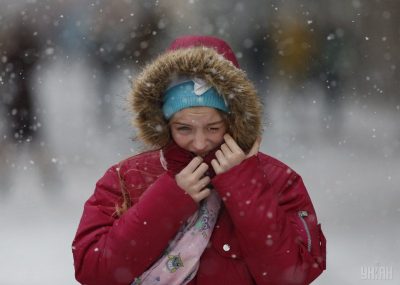 Фото Снегопад в Киеве 13 ноября 14 ноября 2016