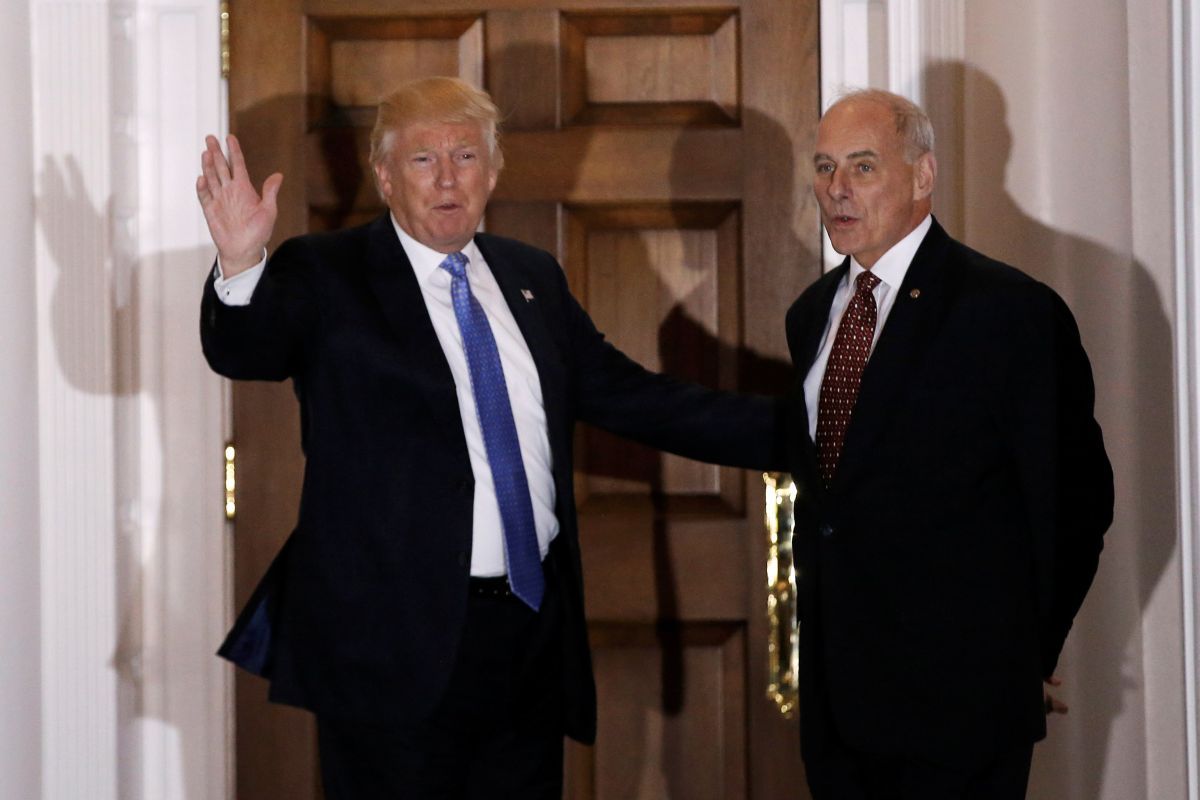 Дональд Трамп і Джон Келлі / REUTERS Дональд Трамп і Джон Келлі / REUTERS