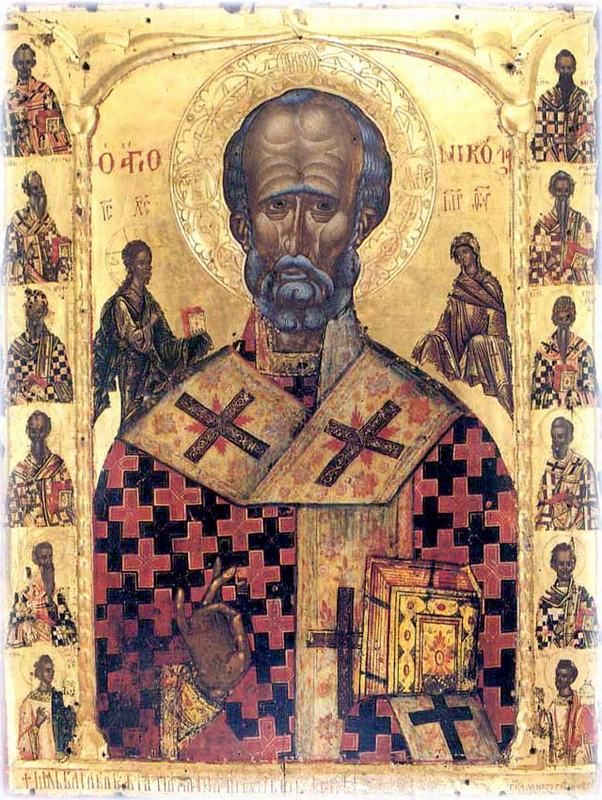 Святой Николай и Афон: икона с устрицей и чудесное спасение монахов от голода во время войны