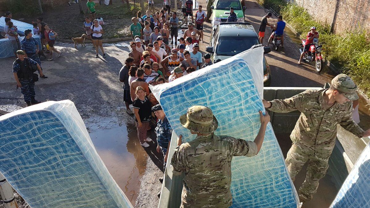 Повінь в Аргентині / Міністерство Оборони Республіки Аргентина Повінь в Аргентині / Міністерство Оборони Республіки Аргентина