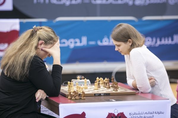 Музичук зробила переможний дубль на чемпіонаті світу в Досі / fide.com Музичук зробила переможний дубль на чемпіонаті світу в Досі / fide.com