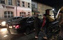 В Ужгороді нетверезий член атестаційної комісії поліції вчинив ДТП і втік - журналіст (фото, відео)