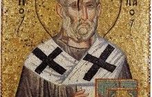 Святий Микола і Афон: ікона з устрицею і чудо спасіння ченців від голоду під час війни (рос.)