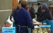 Christmas postcards for Ukrainian soldiers on front line