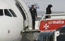 Passengers seen leaving hijacked Libyan plane at Malta Airport