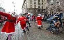 У Києві влаштували новорічне свято для близько 400 дітей з особливими потребами