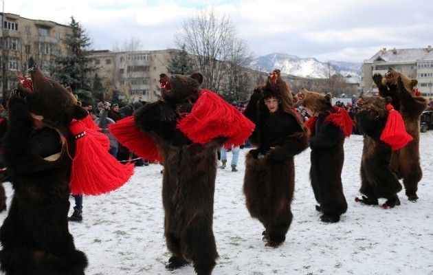 В Румунії пройшов "ведмежий" парад - фото 1