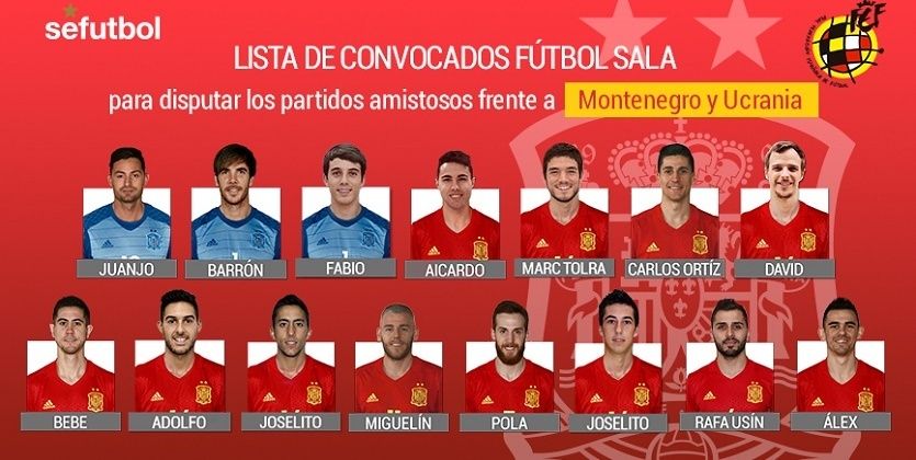 Збірна Іспанії оголосила склад / www.rfef.es Збірна Іспанії оголосила склад / www.rfef.es