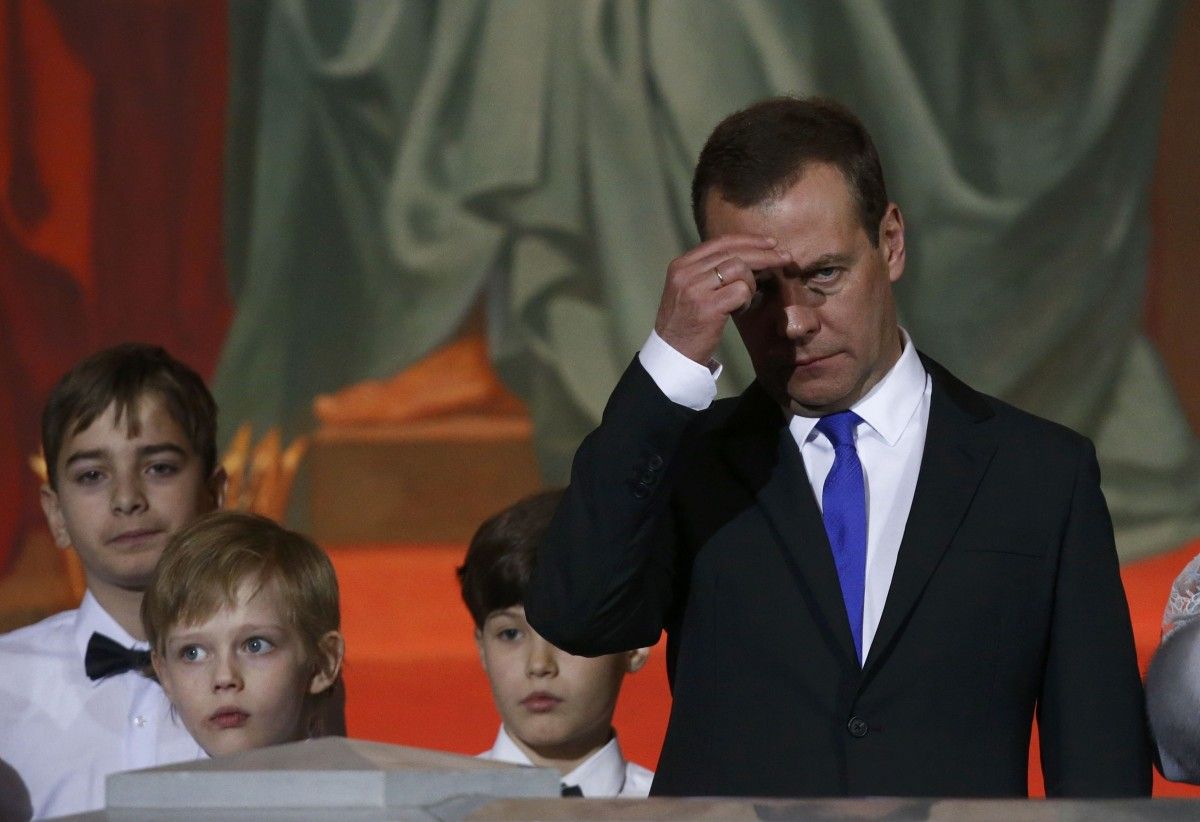 Медведєв влаштував істерику через "виродків та недолюдків" / REUTERS Медведєв влаштував істерику через "виродків та недолюдків" / REUTERS