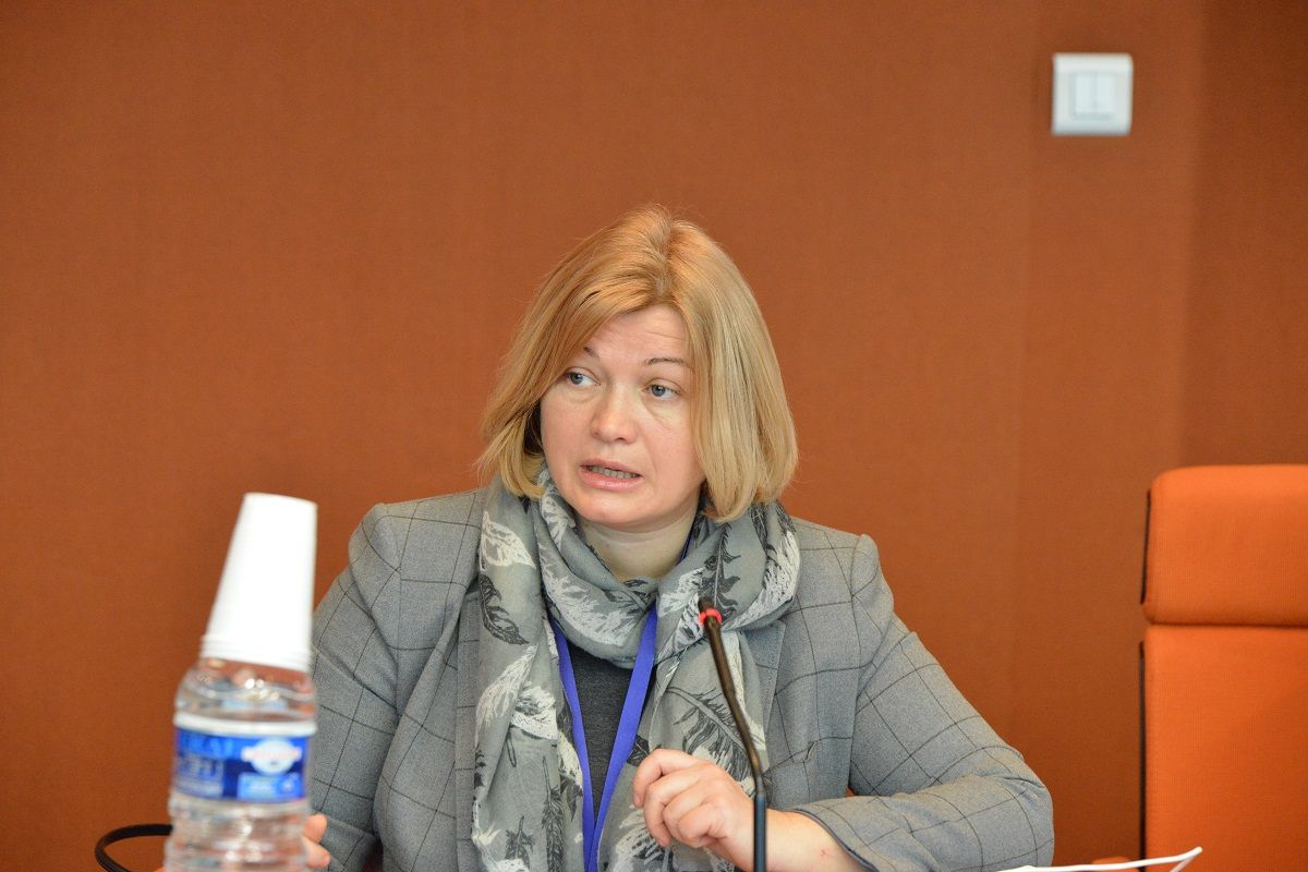 Iryna Gerashchenko is also concerned about the environmental situation in Donbas / Photo from UNIAN