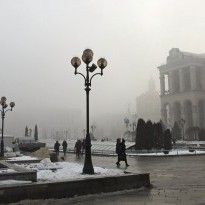 Перший рівень небезпеки: українців попереджають про туман та ожеледицю