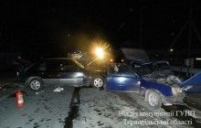На Тернопільщині у ДТП, спричиненій п’яним водієм, травмовано 5 осіб (фото)