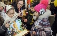 В Харькове курсировал рождественский трамвай (фото)