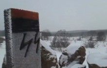 Под Львовом неизвестные разрушили памятник погибшим полякам (видео)
