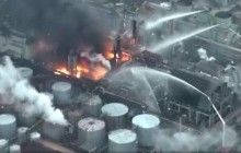 В Японии горит нефтеперерабатывающий завод, эвакуируют 3 тысячи человек