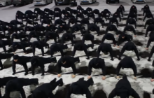 Эстафета #22PushupChallenge: украинские силовики отжимаются в поддержку ветеранов боевых действий (видео)