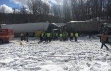 Непогода привела к многочисленным ДТП в Пенсильвании, есть погибшие