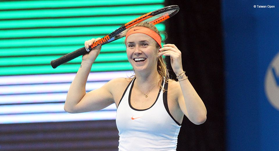 Свитолина выиграла первый титул в нынешнем сезоне / Taiwan Open Свитолина выиграла первый титул в нынешнем сезоне / Taiwan Open
