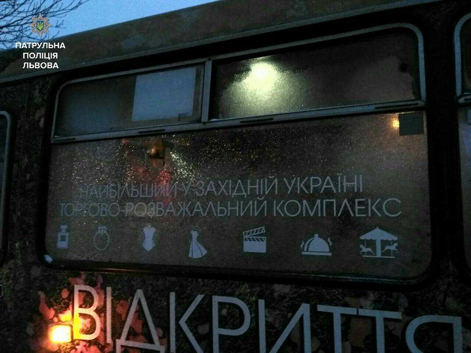 Во Львове разбили маршрутку / facebook.com/lvivpolice Во Львове разбили маршрутку / facebook.com/lvivpolice