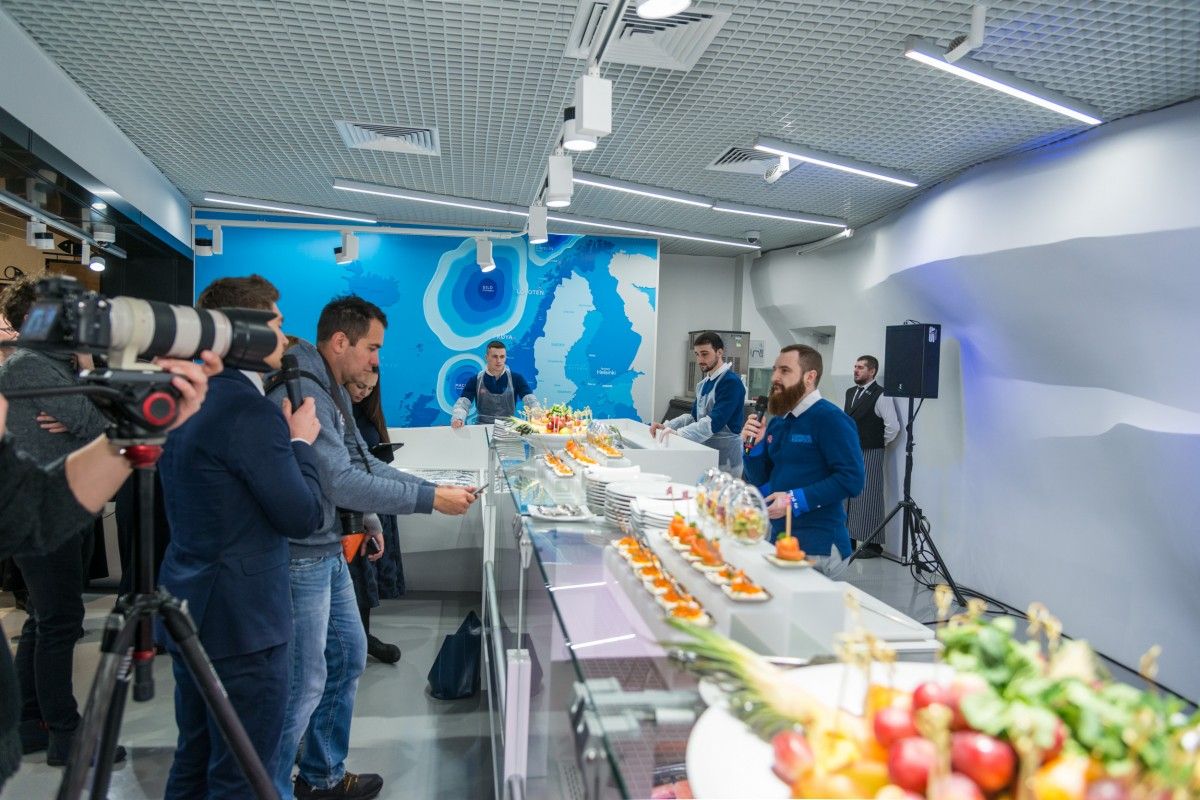 Посол Норвегії відкрив рибний магазин Egersund Seafood Посол Норвегії відкрив рибний магазин Egersund Seafood