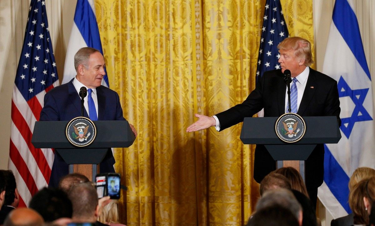 Биньямин Нетаньяху и Дональд Трамп / REUTERS Биньямин Нетаньяху и Дональд Трамп / REUTERS