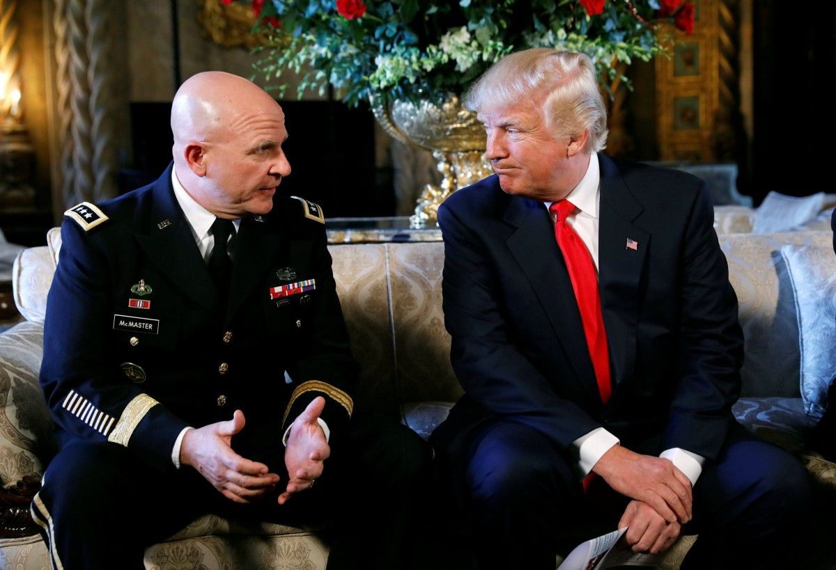 Герберт Макмастер та Дональд Трамп / REUTERS Герберт Макмастер та Дональд Трамп / REUTERS