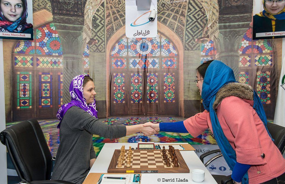 Музичук програла другу партію фінального матчу / tehran2017.fide.com Музичук програла другу партію фінального матчу / tehran2017.fide.com