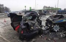 В Днепре в ДТП погибли три человека, еще четверо - травмированы