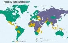 Freedom House изобразила Украину без Крыма (фото)