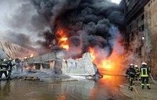 ГСЧС: пожар в Киеве на Подоле локализован, жертв и пострадавших нет (фото, видео)