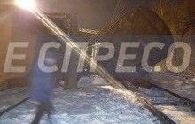 В Соломенском районе Киева столкнулись два грузовых поезда (фото)