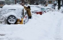 Из-за снежной бури в Армении перекрыт ряд автодорог