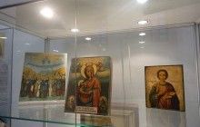 Виставка афонських святинь в Киево-Печерскій лаврі: реліквії Свято-Іллінського скита (рос.)