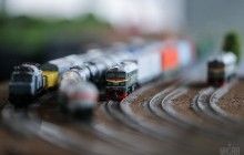 У Києві представили найдовший в Україні макет залізниці (фоторепортаж)