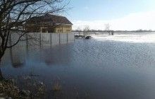 Из-за таяния снега на Киевщине подтопило почти 40 домов