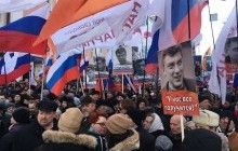Thousands take to Moscow streets to remember opposition’s Nemtsov