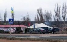 Полиция открыла производство из-за событий в Кривом Торце, где произошел конфликт между депутатом и блокадчиками