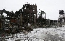 Появились фото разрушенной боевиками шахты Бутовка (фоторепортаж)