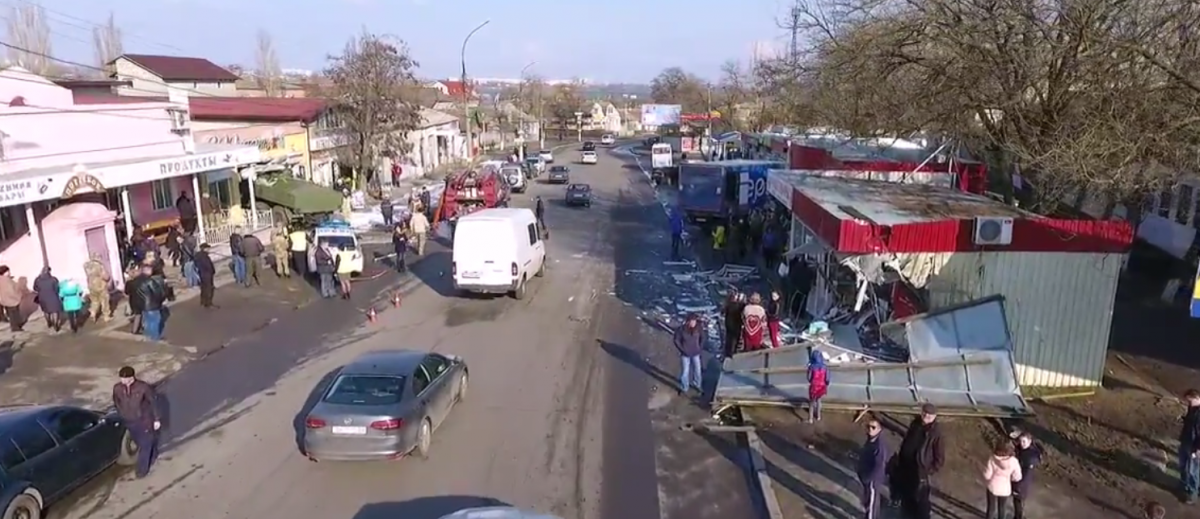 ДТП в Миколаєві / Скріншот ДТП в Миколаєві / Скріншот
