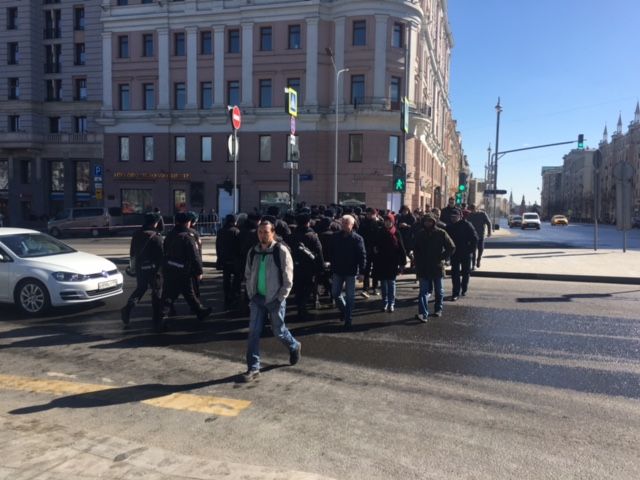 Полиция заранее предостерегла россиян от участия в акции / Фото УНИАН Полиция заранее предостерегла россиян от участия в акции / Фото УНИАН