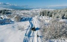 В Рейкьявике выпало рекордное количество снега (видео)