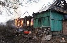 На Тернопільщині у пожежі загинуло порося, згоріло 1,5 т соломи