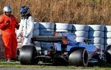 Williams не приймає участі в сьогоднішніх тестах Формули-1 в Барселоні через аварію канадського пілота