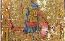 Великомученик Феодор Тирон: изображение святого в афонских монастырях